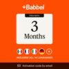 Babbel Language Learning Software - Learn to Speak Spanish, French, English, & More - All 14 Languages Included, Audio Lessons - Compatible with iOS, Android, Mac & PC (3 Month Subscription)