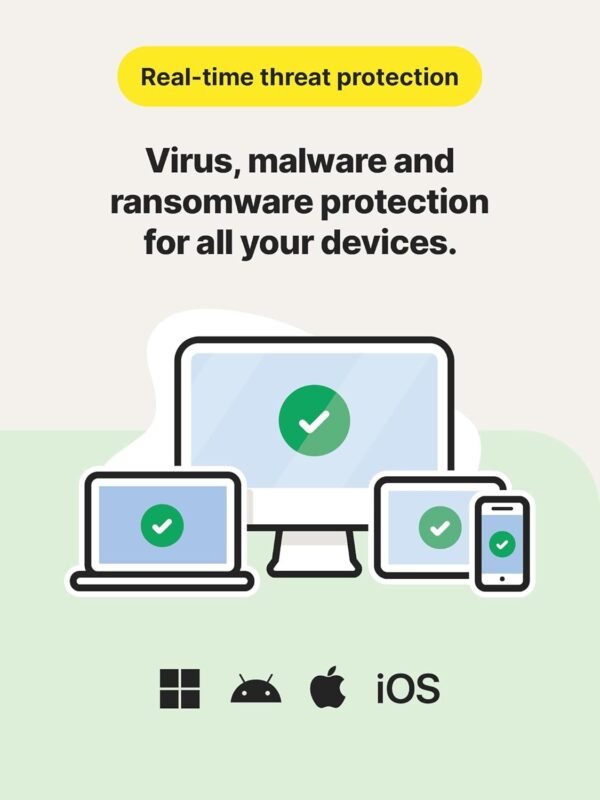 Norton 360 with LifeLock Select Bundle, 1 Year Subscription - 10 Devices - All-in-One Protection for your Devices, Online Privacy, and Identity, Activation Required [Subscription]