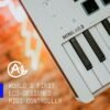 Arturia MiniLab 3 - Universal MIDI Controller for Music Production, with All-in-One Software Package - 25 Keys, 8 Multi-Color Pads - White