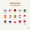 Babbel Language Learning Software - Learn to Speak Spanish, French, English, & More - All 14 Languages Included, Audio Lessons - Compatible with iOS, Android, Mac & PC (3 Month Subscription)