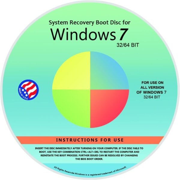 Ralix Reinstall DVD For Windows 7 All Versions 32/64 bit. Ralix Reinstall DVD For Windows 7 All Versions 32/64 bit. Recover, Restore, Repair Boot Disc, and Install to Factory Default will Fix PC Easy!