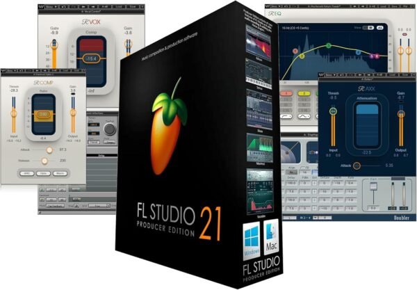 FL Studio 21 Producer Edition and Waves Musicians 2 Bundle