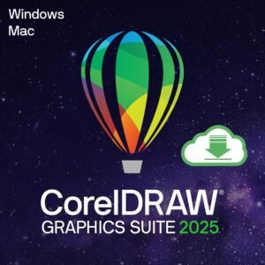 CorelDRAW Graphics Suite 2025 | Graphic Design Software for Professionals | Vector Illustration, Layout, and Image Editing [PC/Mac Download]