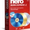 Nero Burn Express 4 | Burn CD DVD Bluray | Copy | Rip | Convert | Backup | Protect | 1 PC | Windows 10 / 8 / 7