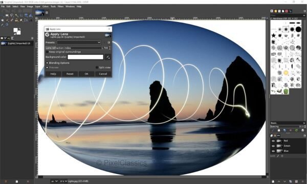 GIMP Photo Editor 2025 on USB | Compatible with Adobe Photoshop Elements CC CS6 CS5 15 | Premium Professional Image Editing Software for Windows 11 10 8 7 Vista XP PC & Mac - No Subscription Required!