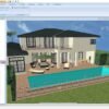 Home design and 3D construction software compatible with Windows 11, 10, 8.1, 7 - Plan and design buildings from initial rough sketches to the finished blueprints - 3D CAD 8 Professional