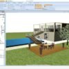 Home design and 3D construction software compatible with Windows 11, 10, 8.1, 7 - Plan and design buildings from initial rough sketches to the finished blueprints - 3D CAD 8 Professional