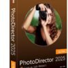 CyberLink PhotoDirector 2025 Ultra – AI Photo Editing | Graphic Design Software for Windows | Box with Download Code