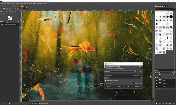 GIMP Photo Editor 2025 on USB | Compatible with Adobe Photoshop Elements CC CS6 CS5 15 | Premium Professional Image Editing Software for Windows 11 10 8 7 Vista XP PC & Mac - No Subscription Required!
