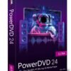 CyberLink PowerDVD 24 Ultra | Blu-ray, DVD, & Media Player Software | Play Virtually Any File Format [Retail Box with Download Card]