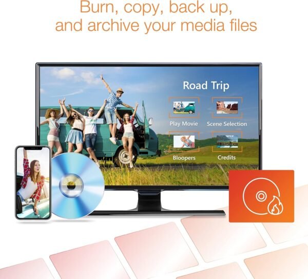 Roxio Creator NXT 9 | Multimedia Suite and CD/DVD Disc Burning Software [PC Download]