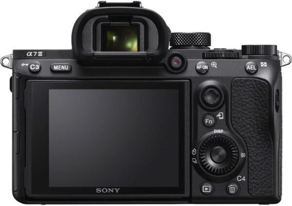 Sony a7 III Mirrorless Camera (ILCE7M3/B) – Full-Frame E-Mount | 24.2MP BIONZ X Processor | 10 fps Continuous Shooting | 64GB Card, Battery, Software, Tripod & More