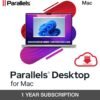 Parallels Desktop 26 for Mac | Run Windows on Mac Virtual Machine Software | Authorized by Microsoft |1 Year Subscription [Mac Download]