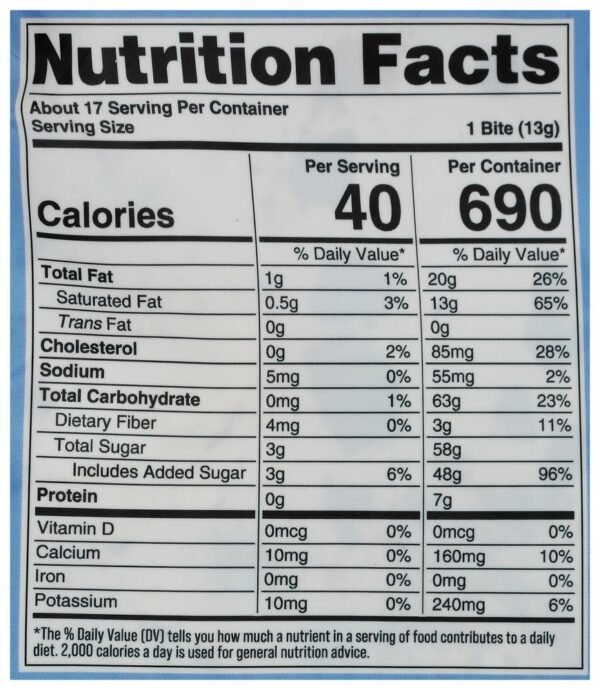 DREAM POPS Vanilla Swirl Dairy Bites, 8 FZ