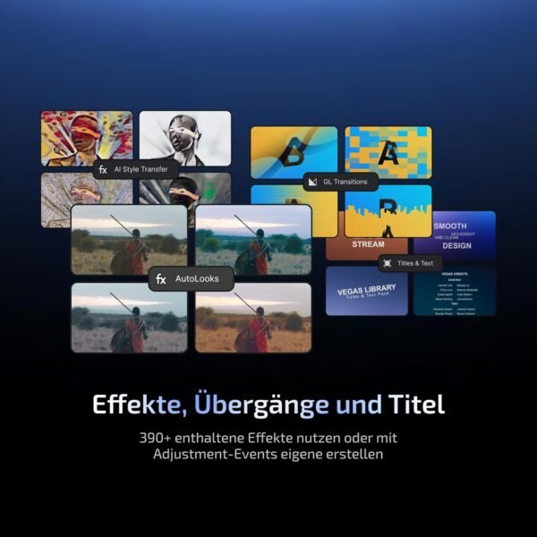 71TDxgf9ZNL._AC_SL1500_.jpg VEGAS Pro 23 — All-in-one software for video, audio and post-production | Video editing software| Video editing program | Windows 11 PC | 1 license for 2 devices