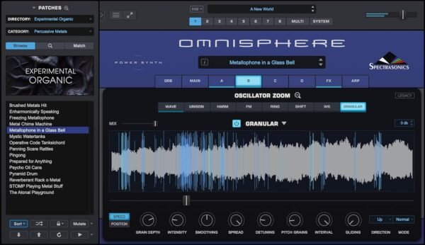 Spectrasonics Omnisphere 3 — Flagship Synthesizer of Spectrasonics with Thousands of Fresh New Sounds, Faster Access, and Same Size as Omnisphere 2.