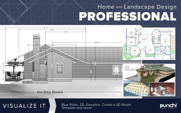 Punch! Home & Landscape Design Professional v20 [Download]
