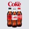 Diet Coke Diet Soda, 16.9 fl oz Bottles, 6 Pack - Cola Soft Drinks