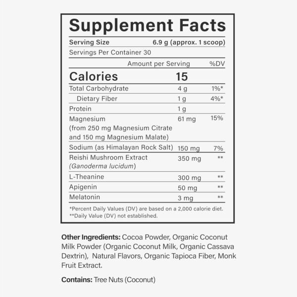 Beam Dream Sleep Powder, L-Theanine, Apigenin, Reishi and Magnesium, Third Party Tested Natural Sleep Aid & Sleep Supplement, Health and Wellness Gift, Natural Sleep Support, Non-GMO, 30 Servings