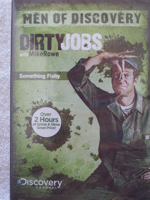 Men of Discovery Channel - Dirty JObs with Mike Rowe - Something Fishy - Includes: Vexcon, Shrimper, Snake Researcher, Floating Fish Factory