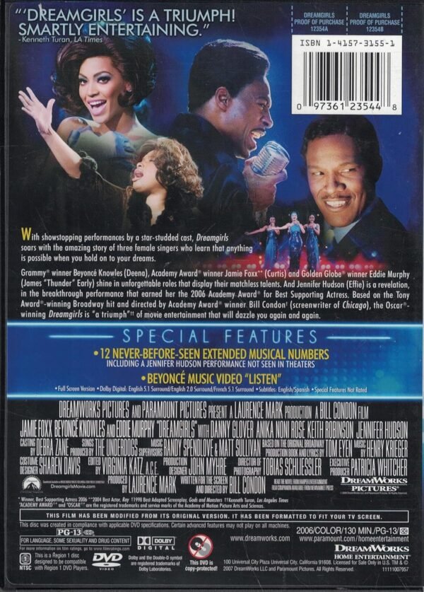 Dreamgirls (Full Screen Edition)