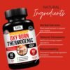 Kaya Naturals Supreme Fat Burner - Weight Loss Pills Women & Men - Appetite Suppressant Supplement - Powerful Thermogenic Diet Pills - Natural Energy Boost Oxy Burn 60 Count