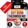 Kaya Naturals Supreme Fat Burner - Weight Loss Pills Women & Men - Appetite Suppressant Supplement - Powerful Thermogenic Diet Pills - Natural Energy Boost Oxy Burn 60 Count