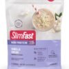 SlimFast High Protein Meal Replacement Powder, 26 Servings, Advanced Nutrition Smoothie Mix with Vitamin and Mineral Blend, Gluten Free, Vanilla Cream, 1.53 Pounds