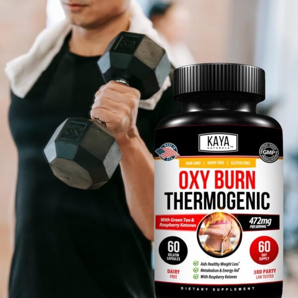 Kaya Naturals Supreme Fat Burner - Weight Loss Pills Women & Men - Appetite Suppressant Supplement - Powerful Thermogenic Diet Pills - Natural Energy Boost Oxy Burn 60 Count