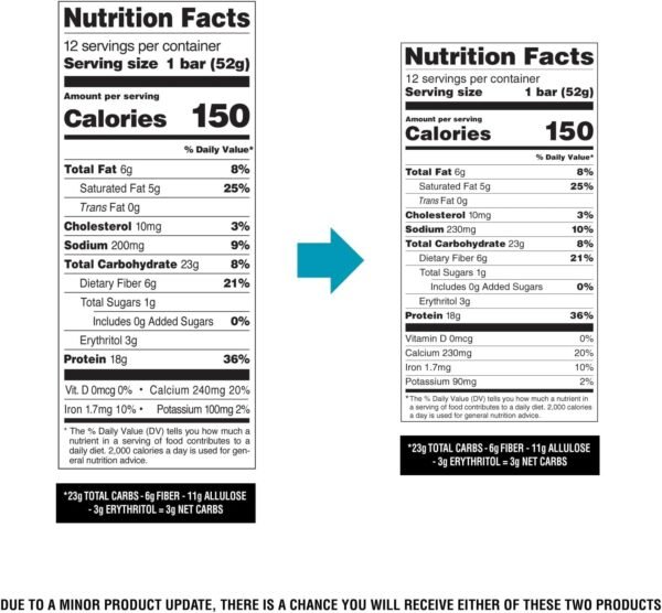 71IuTlaBP4L._AC_SL1500_.jpg Quest Nutrition Crispy Cookies & Cream Hero Protein Bar, 18g Protein, 1g Sugar, 3g Net Carb, Gluten Free, Protein Snack, Keto Friendly, 12 Count