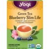 Yogi Green Tea, Blueberry Slim Life, 16 Tea Bags