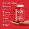 Goli Apple Cider Vinegar Gummy Vitamins - 60 Count - Vitamin B12, Gelatin-Free, Gluten-Free, Vegan & Non-GMO