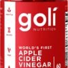 Goli Apple Cider Vinegar Gummy Vitamins - 60 Count - Vitamin B12, Gelatin-Free, Gluten-Free, Vegan & Non-GMO
