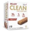 Ready® Protein Bars – High-Protein Snack with 15g Whey Protein, All-Natural Ingredients, Supports Lean Muscle and Recovery, No Artificial Sweeteners – Chocolate Peanut Butter, 12-Pack