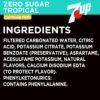 7UP Tropical Zero Sugar Soda, 12 fl oz cans, 12 pack