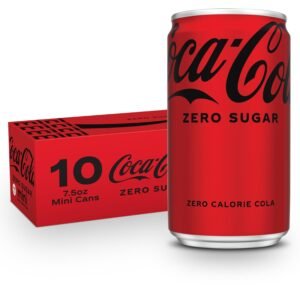 Coca-Cola Coke Zero Sugar Diet Soda, 10 Pack