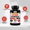 Kaya Naturals Supreme Fat Burner - Weight Loss Pills Women & Men - Appetite Suppressant Supplement - Powerful Thermogenic Diet Pills - Natural Energy Boost Oxy Burn 60 Count