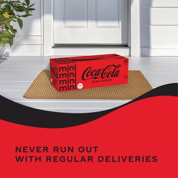 Coca-Cola Coke Zero Sugar Diet Soda, 10 Pack
