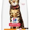 Hill's Science Diet Light, Adult 1-6, Weight Management Support, Dry Cat Food, Chicken Recipe, 4 lb Bag