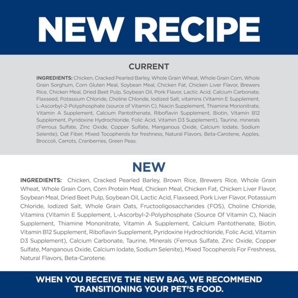 Hill's Science Diet Adult 1-6, Adult 1-6 Premium Nutrition, Small Kibble, Dry Dog Food, Chicken & Barley, 35 lb Bag