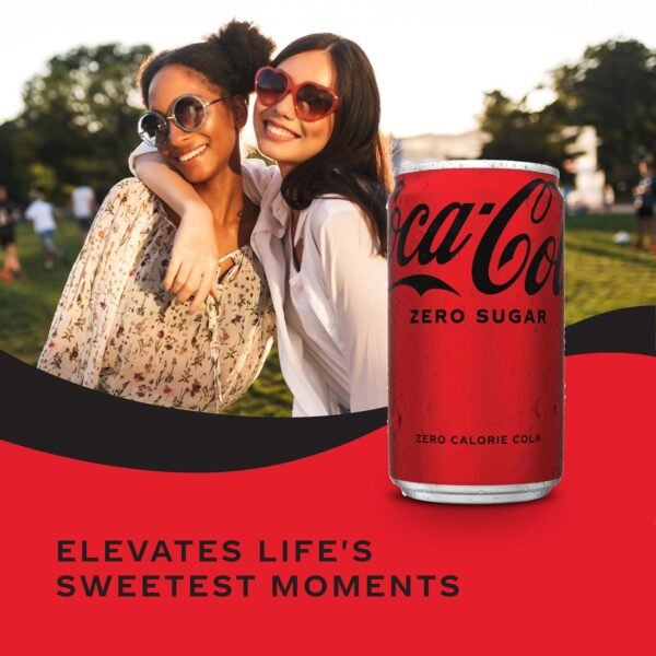 Coca-Cola Coke Zero Sugar Diet Soda, 10 Pack