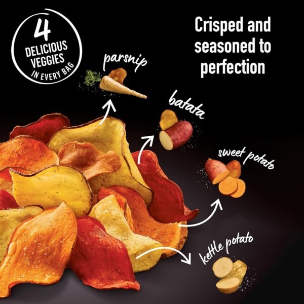 Terra Vegetable Chips, Mediterranean Garlic & Herbs Real Vegetable Chips, 5 oz