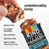 KIND ZERO Added Sugar Bars, Dark Chocolate Nuts and Sea Salt, Keto Friendly Snacks, Gluten Free, 5g Protein, 5 Count