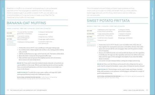 81D3HoJC1mL._SL1500_.jpg The Complete Anti-Inflammatory Diet for Beginners: A No-Stress Meal Plan with Easy Recipes to Heal the Immune System