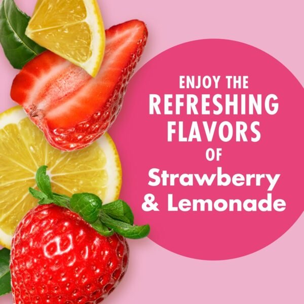 V8 Energy Diet Strawberry Lemonade Juice Energy Drink, 8 fl oz Can (6 Pack)