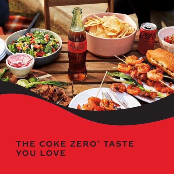 Coca-Cola Coke Zero Sugar Diet Soda, 10 Pack