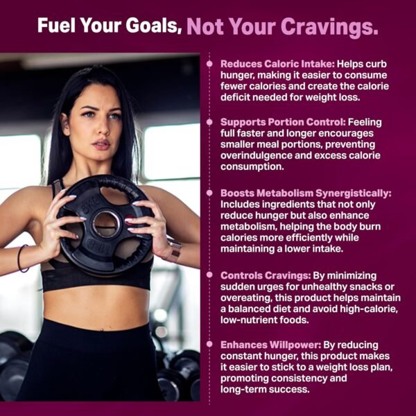 Craving Eliminator PRO Series - Supports GLP-1 Pathway Function, Weight Loss Pills for Women & Fat Burner + Appetite Suppressant | 3rd Party Tested Supplement - 60 Capsules to Lose Weight