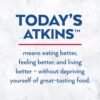 Atkins Caramel Chocolate Nut Roll Snack Bar, Protein Snack , 7g Protein, 2g Sugar, Rich in Fiber, 16 Count
