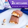 Atkins Endulge Caramel Nut Chew Bar, Nut Bar, Low Sugar Treat, High in Fiber, 10 Count