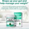 81gPXuS5oYL._AC_SL1500_.jpg Physician's CHOICE Probiotics for Weight Management & Bloating - 6 Probiotic Strains - Prebiotics - Key ingredient Cayenne - Supports Gut Health - Weight Management for Women & Men - Green Tea - 30 CT